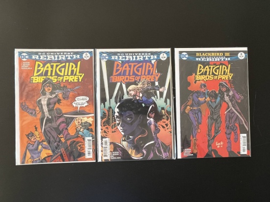 3 Issues Batgirl & The Birds of Prey Comics #6 #7 & #8 DC Comics