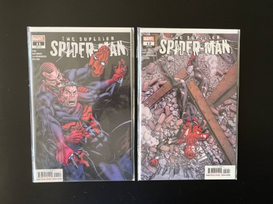 2 Issues The Superior Spiderman Comic #11 & #12 Marvel Comics