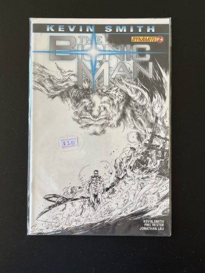 The Bionic Man Comic #2 Variant Cover Limited Edition Kevin Smith