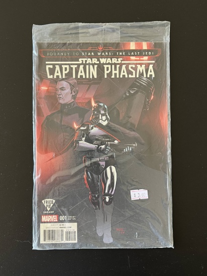 Star Wars Captain Phasma Comic #1 Marvel Comics Fried Pie Variant Cover