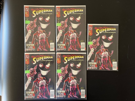 5 Issues Superman Comic #84 DC Comics Toyman
