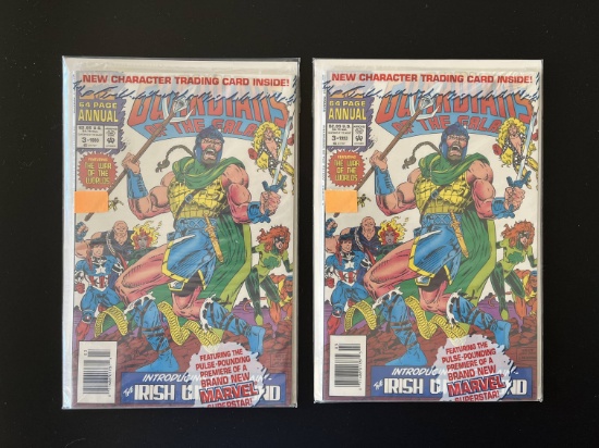 2 Issues Guardians of the Galaxy Annual Comic #3 Marvel Comics