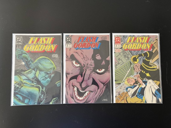 3 Issues Flash Gordon Comic #7 #8 & #9 DC Comics