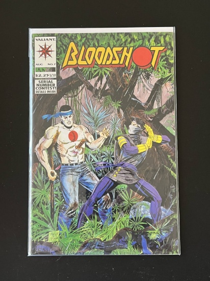 Bloodshot Comic #7 Valiant Comic