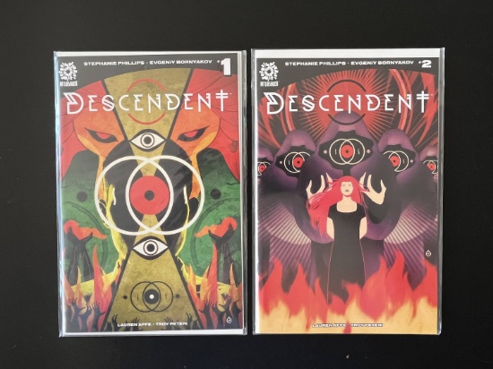 2 Issues Descendent Comic #1 & #2 Aftershock KEY 1st Issue