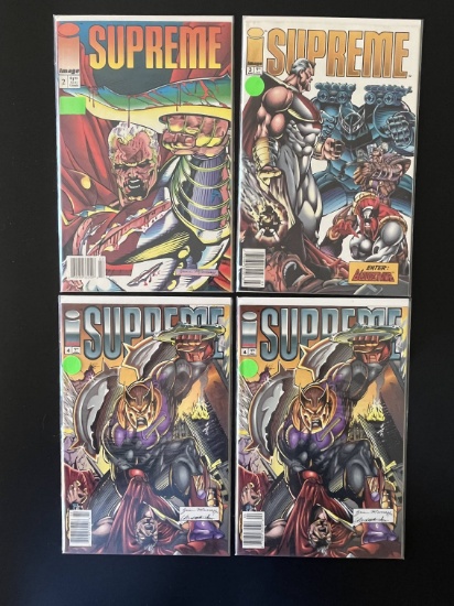 4 Issues Supreme Comic #2 #3 & #4 Image Comics