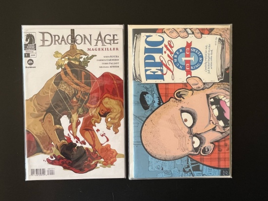 2 First Issue Comics Dragon Age Magekiller #1 & Epic Lite Comic #1