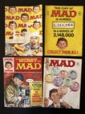 4 Issues MAD Magazine Annual #12 MAD #122 #123 & #148
