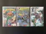 3 Issues Aquaman Comic #1 #29 & #41 DC Comics 50th Anniversary
