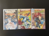 3 Issues Amazing Fantasy #18 The Amazing Spiderman #371 & Spiderman #18 Marvel Comics