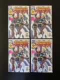 4 Issues Thunder Strike Comic #1 Marvel Comics KEY 1st Issue