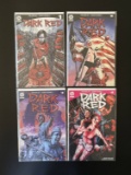 4 Issues Dark Red Comic #1 #2 #3 & #4 Full Set KEY 1st Issue