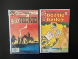 2 Issues Beetle Bailey Comic #88 & Billy The Kid Comic #138 Charlton Comics