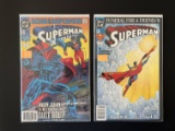 2 Issues Superman The Man of Steel Comic #23 & #77 DC Comics The End of Funeral For a Friend