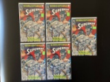 5 Issues Superman Comic #78 DC Comics Bonus Poster