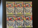 6 Issues Superman Comic #78 DC Comics Bonus Poster