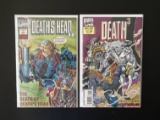 2 Issues Death's Head 2 & 3 Both 1st Issues KEY Marvel Comics
