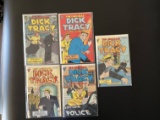5 Issues The Original Dick Tracy Comic #1-#5 Full Set 1990 Gladstone Comics