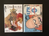 2 First Issue Comics Dragon Age Magekiller #1 & Epic Lite Comic #1