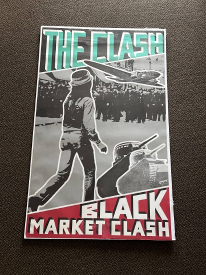 Great! 1980 Clash "Black Market" Poster