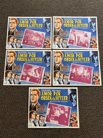 1961 Nazi Sexploitation Movie Lobby Cards