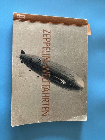 1933 Zeppelin Weltfahrten Cig. Card Album