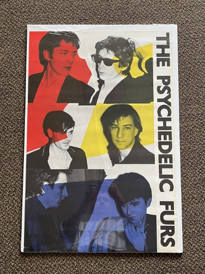 1981 Psychedelic Furs CBS Promo Poster