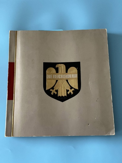 1933 Nazi Die Reichswehr Cig. Card Album