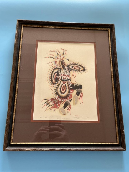 Woody Crumbo "Crow Dancer" Print