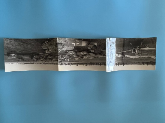 Russian Press Photo of Nazi Planes