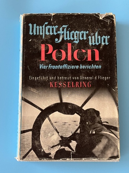 Nazi Luftwaffe Pilot Over Poland WWII Book