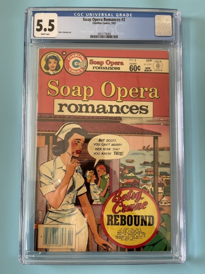 1982 "Soap Opera Romances" #2 - CGC