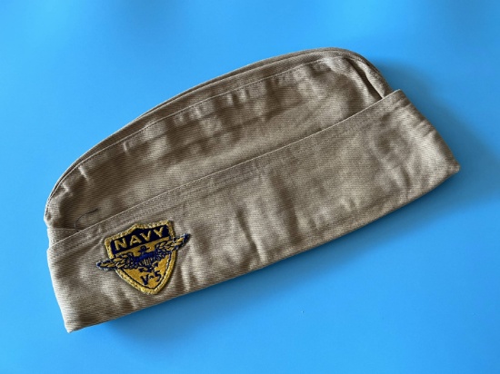 WWII USN V-5 Cadet Cap