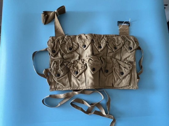 WWI 1918 12 Pocket Grenade Pouch