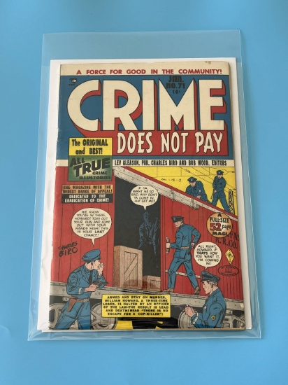 "Crime Does Not Pay" Comic #71