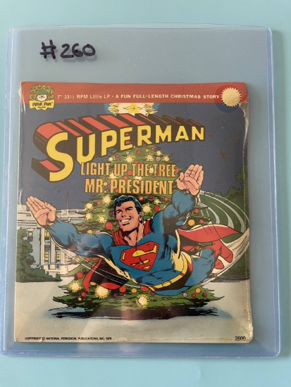 1978 Superman Xmas 45 RPM Record