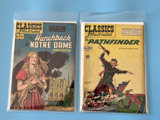 (2) Golden Age Classics Illustrated Comics