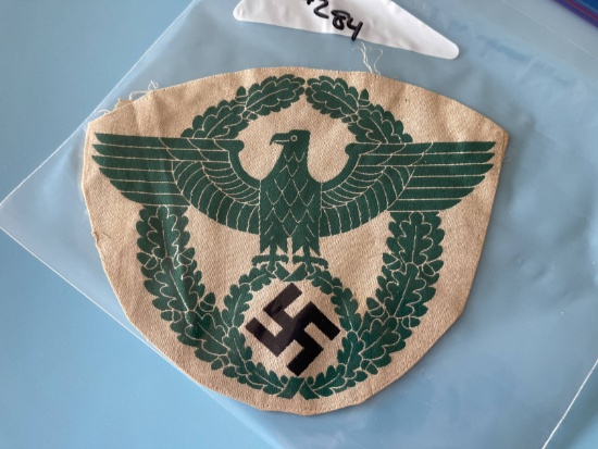 Nazi Police Cloth Sports Eagle