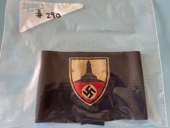 WWII Nazi Veteran's Cloth Armband