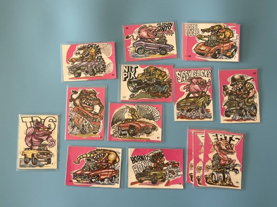 (12) 1970's Odd Rods Stickers