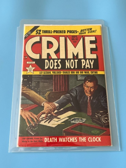 1950 "Crime Does Not Pay" Comic #91