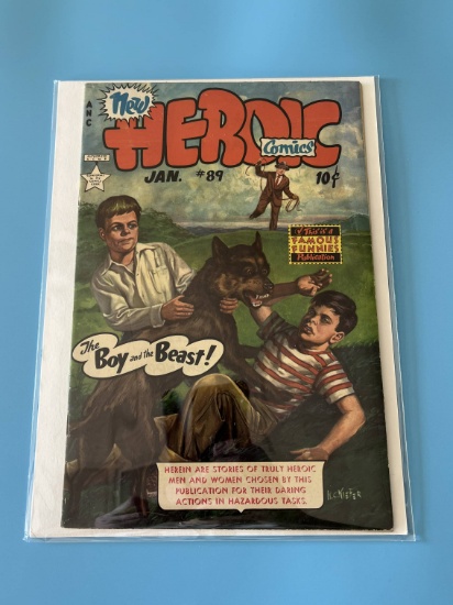 1954 "Heroic Comics" #89