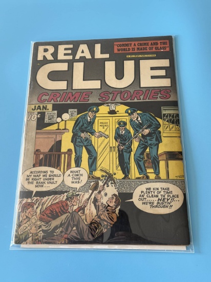 1948 "Real Clue Crime Stories" #23
