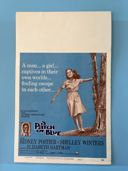 1966 "Patch of Blue" Movie Window Card