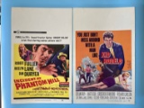 (2) 1965/66 Western Movie Window Cards