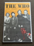 1981 The Who 'Face Dances' Promo Poster