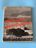 Nazi 1940 SC Book 'Volk un Reich' Vol. 7