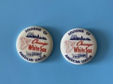(2) Chicago White Soz 1959 Buttons/Pins