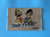 1945 British 'The Two Types' Cartoon Book