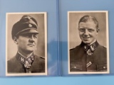 (2) Nazi SS Propaganda Postcards